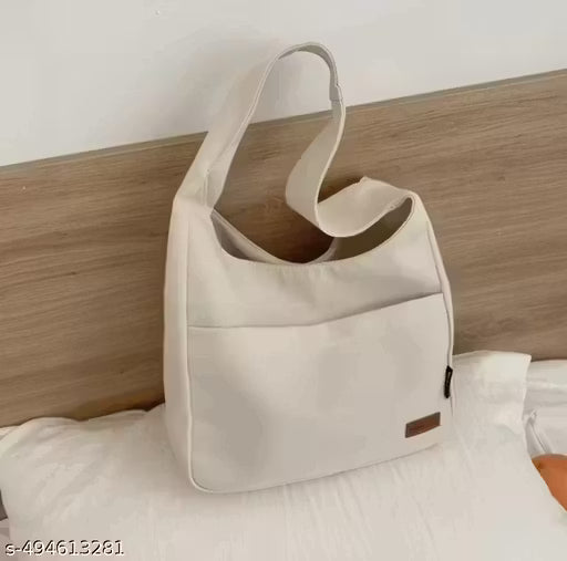 Versatile Canvas Tote Bag for Women – Stylish Cotton Handbag for Office, College & Shopping