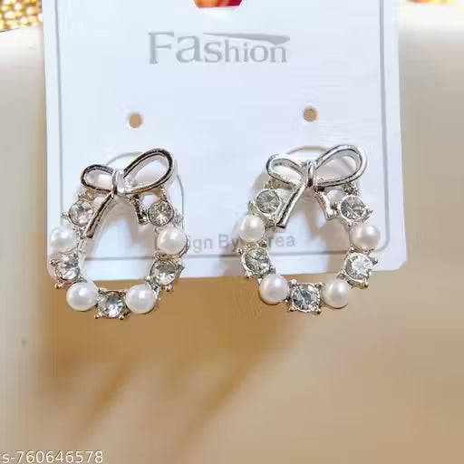 Trendy Korean Gold-Plated Earring Combo – Pack of 6 Minimalist Western Earrings